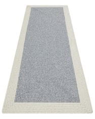 NORTHRUGS Kusový koberec Braided 105555 Grey Creme – na ven i na doma 80x150