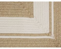 NORTHRUGS Kusový koberec Braided 105556 Creme Beige – na ven i na doma 80x150