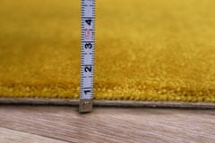 Neušpinitelný kusový koberec Nano Smart 371 žlutý 60x100