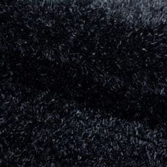 Ayyildiz AKCE: 80x80 (průměr) kruh cm Kusový koberec Brilliant Shaggy 4200 Black kruh 80x80 (průměr) kruh