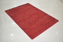 Ručně všívaný kusový koberec Asra wool red 120x170