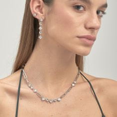 Brosway Slušivý náhrdelník s čirými krystaly Emphasis BEH05