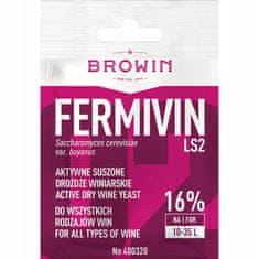 Browin Fermivin sušené vinné lihovarské kvasinky 7g
