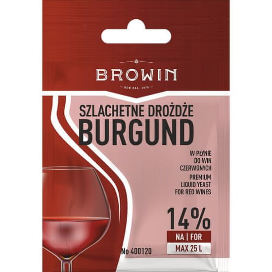 Browin Burgundské tekuté vinné lihovarské kvasinky 20 ml