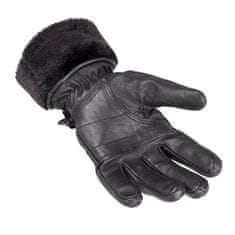 W-TEC Dámské kožené rukavice Stolfa Barva černá, Velikost XXL