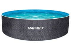 Marimex Bazén Orlando Premium DL 4,6 x 1,22 m, motiv Ratan bez filtrace