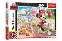 Trefl Puzzle Minnie na pláži/Disney Minnie 200 dílků 48x34cm v krabici 33x23x4cm