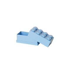 LEGO Storage LEGO Mini Box 46 x 92 x 43 - světle modrá