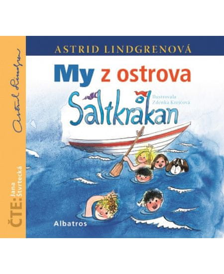 Albatros My z ostrova Saltkrakan (audiokniha pro děti)
