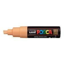 Uni-ball POSCA akrylový popisovač - světle oranžový 8 mm