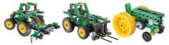 Clementoni Mechanická laboratoř - Farmářský traktor, 10 modelů, 200 dílků