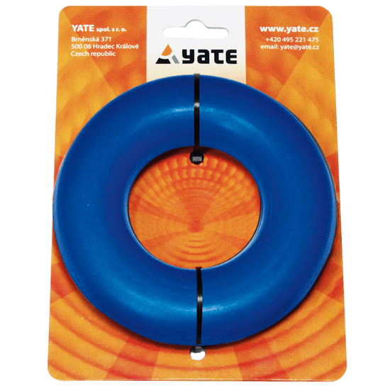 Yate Posilovací kroužek balený - středně tuhý modrý