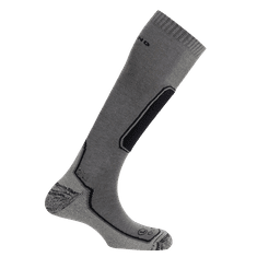 mund SKIING OUTLAST lyžařské ponožky šedé Typ: 46-49 XL