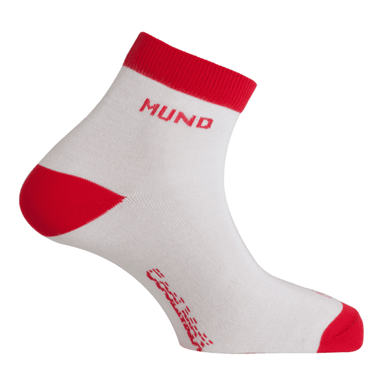 mund CYCLING/RUNNING ponožky bílo/červené Typ: 36-40 M