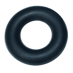 Yate Posilovací kroužek - tuhý černý