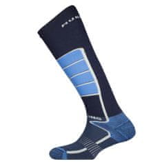 mund CARVING lyžařské ponožky sv.modré/tm.modré Typ: 36-40 M