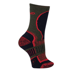mund EXPLORER KIDS trekingové ponožky khaki/černé Typ: 24-28 XS