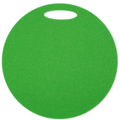 Yate Sedátko kulaté 1-vrstvé, pr. 35 cm sv.zelené