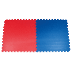 Yate TATAMI EVA 40 červená/modrá 1x1 m - 4 cm