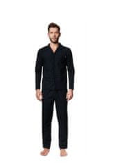 Cornette Pánské pyžamo Henderson 39235, Černá, L