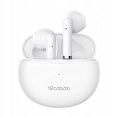 Mcdodo Sluchátka k telefonu Mcdodo, bezdrátová, do uší, s pouzdrem, Bluetooth 5, bílá HP-8030