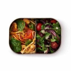Black+Blum Lunch box Box Appetit, ocelový, S, oranžový