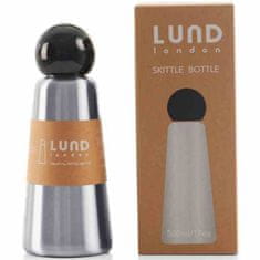 Lund London Láhev 500ml, stalowa/czarna, Skittle/Lund London