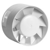 Potrubní ventilátor TDM 100, vsuvný, průtok 110 m³/h, otáčky 2500 min-1, nízká spotřeba, tichý chod, bílý