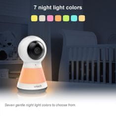 Vtech VM5255, dětská video chůvička s nočním světlem na dětské jednotce