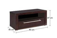 Pyka TV stolek Remi 1S - dřevo D16