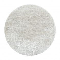 Ayyildiz AKCE: 80x80 (průměr) kruh cm Kusový koberec Brilliant Shaggy 4200 Natur kruh 80x80 (průměr) kruh