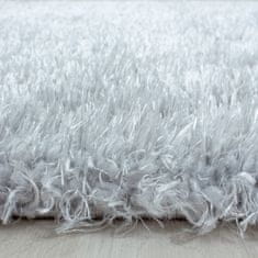 Ayyildiz Kusový koberec Brilliant Shaggy 4200 Silver 80x150