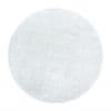 AKCE: 80x80 (průměr) kruh cm Kusový koberec Brilliant Shaggy 4200 Snow kruh 80x80 (průměr) kruh