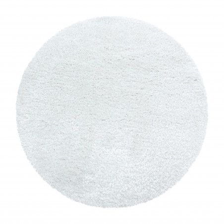 Ayyildiz AKCE: 120x120 (průměr) kruh cm Kusový koberec Brilliant Shaggy 4200 Snow kruh