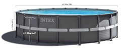 Intex Bazén Ultra Frame XTR 5,49 x 1,32m set + písková filtrace 6m3/hod