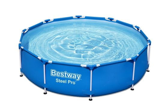 Bestway Bazén s konstrukcí 3,05 x 0,76 m bílý bez filtrace
