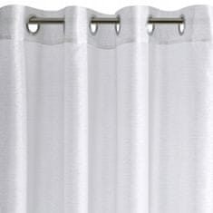 Eurofirany Arlona hotová záclona na průchodkách 140x250 bílá