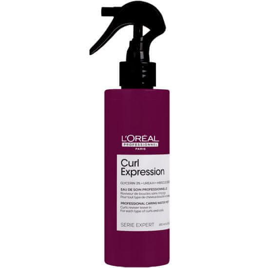 Loreal Professionnel Curl Expression Caring Water Mist - hydratační mlha pro resuscitaci kudrnatých vlasů a vln, 190 ml