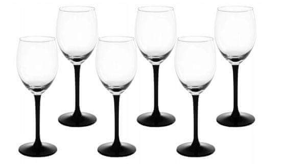 Altom Sada 6 kusů sklenic na bílé víno ONYX