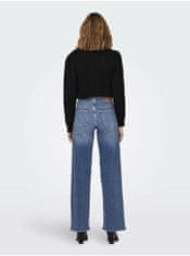 ONLY Modré dámské široké džíny ONLY Madison XS/32