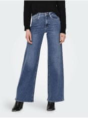 ONLY Modré dámské široké džíny ONLY Madison XS/32