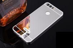 Kcatoon Hliníkový MIRROR kryt pro Huawei Honor 8 - Stříbrný