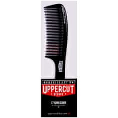 Uppercut Deluxe Black BB7 - černý hřeben pro styling pánských vlasů