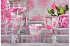 Bartek Parfemovaná svíčka ve skle Peony - powder pink 115g