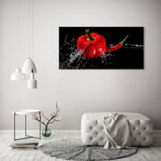 Wallmuralia Foto obraz canvas Červené papriky 120x60 cm