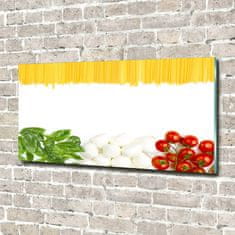 Wallmuralia Foto obraz skleněný horizontální Italská vlajka 100x50 cm 4 úchytky