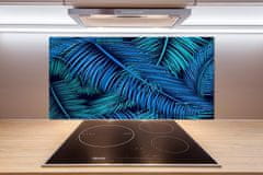 Wallmuralia Dekorační panel sklo Listí palmy 100x50 cm