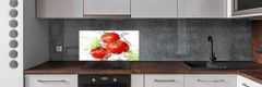 Wallmuralia Panel do kuchyně Rajčata a salát 100x50 cm