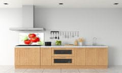 Wallmuralia Panel do kuchyně Rajčata a salát 100x50 cm