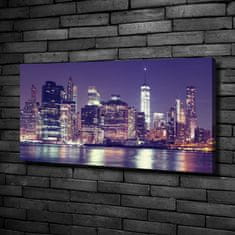 Wallmuralia Foto obraz canvas New York noc 100x50 cm
